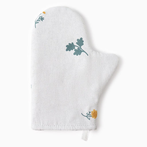 Варежка-прихватка Этель. Полевые цветочки, 20?27 см, рогожка 176 г/м?, 100% хлопок