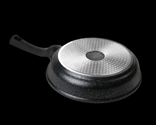 Сковорода 240/53мм Серебро Induction со съемной ручкой с крышкой (п/у), ис9244ср - Горница фото 8
