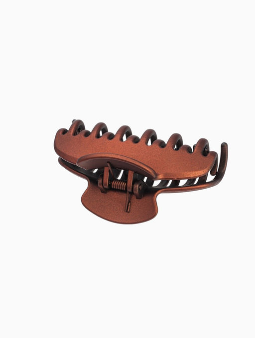 Цена за 12 шт. Крабик для волос «Двойной зубец», классика, 8 см, МИКС