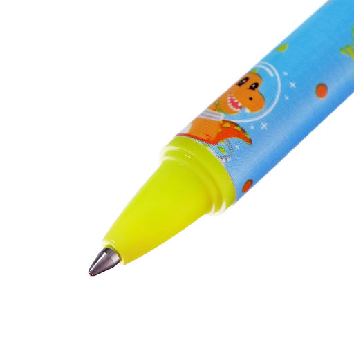 Цена за 36 шт. Ручка гелевая 0.5 мм Космос. Дино, со стираемыми чернилами, синяя, штрихкод на штуке, МИКС Космос/Дино - Simaland фото 4