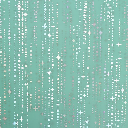 Пленка для цветов Падающие звезды, 58 см х 5 м - UPAK LAND фото 2