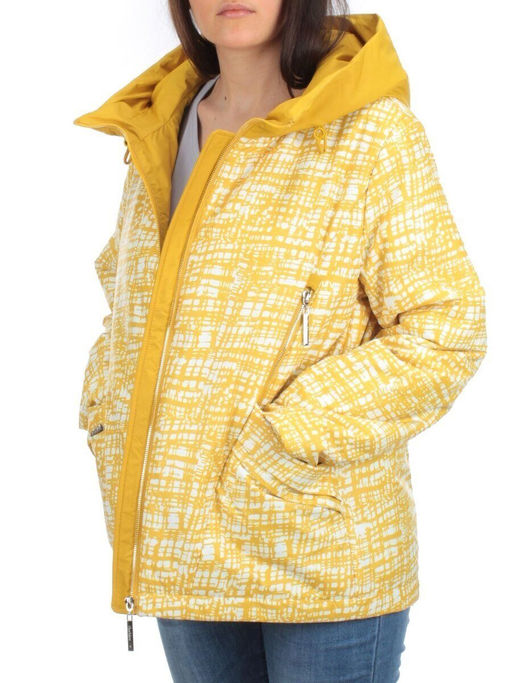 M8517 YELLOW Куртка демисезонная женская (100 гр. синтепон) Maria - Fashion фото 9