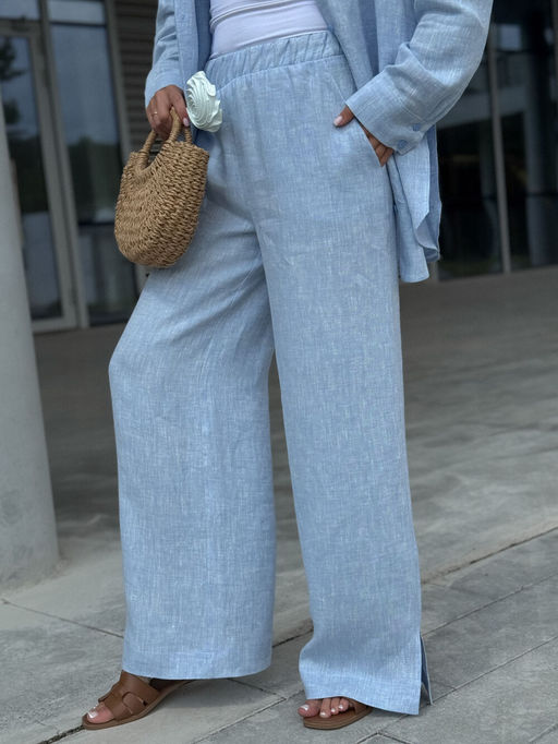 Костюм DilanaVIP 2105 голубой - Dilana vip фото 3