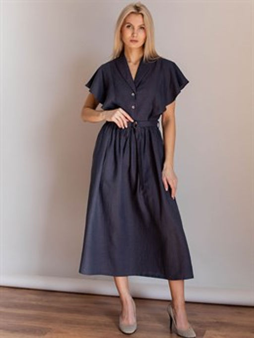 платье лен 57%, вискоза 43%