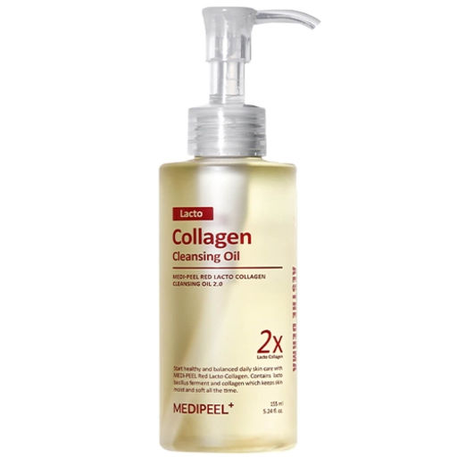 Масло гидрофильное для очищения с лактобактериями и коллагеном MEDI-PEEL Red Lacto Collagen Cleansing Oil, 200ml