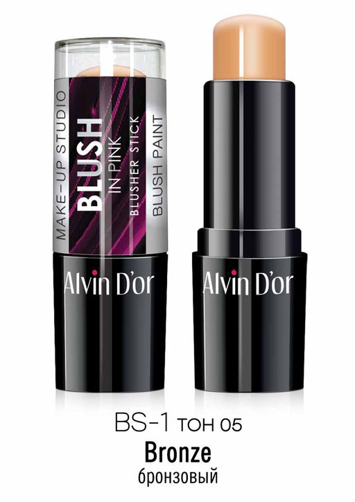 Alvin Dor BS-1 Румяна-стик blusher stick тон 05 бронзовый 9гр