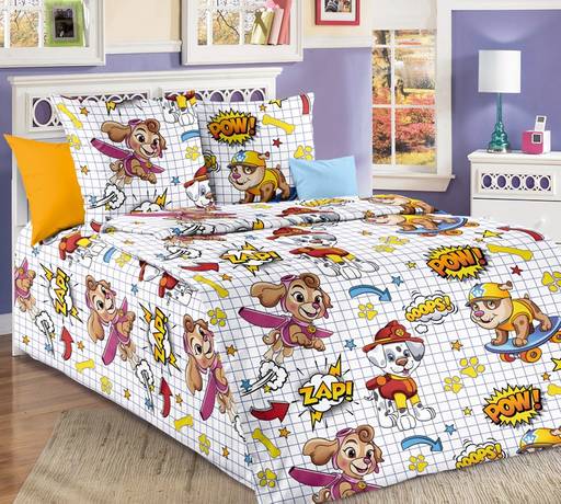 Детское белье - Бязь Команда 1,5-спальный (молния) - Luteks фото 2