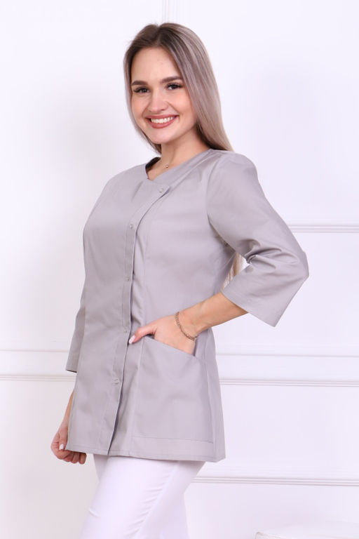 Куртка женская 171 ТС. Цвет: серый