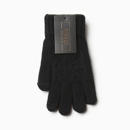 Перчатки мужские MINAKU 21 см черный  фото 4