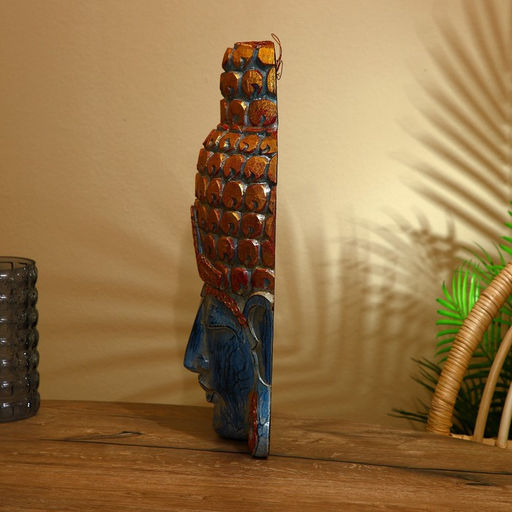 Сувенир «Голова Будды», 50 см, дерево албезия