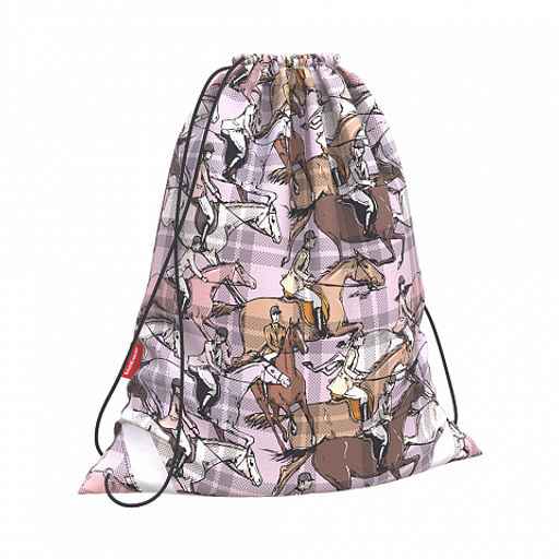 Цена за 1 шт. Мешок для обуви ErichKrause 365x440мм Horse Racing