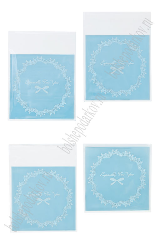 Пакеты фасовочные с рисунком 10*10 см +3 см (100 шт) SF-7706, №4