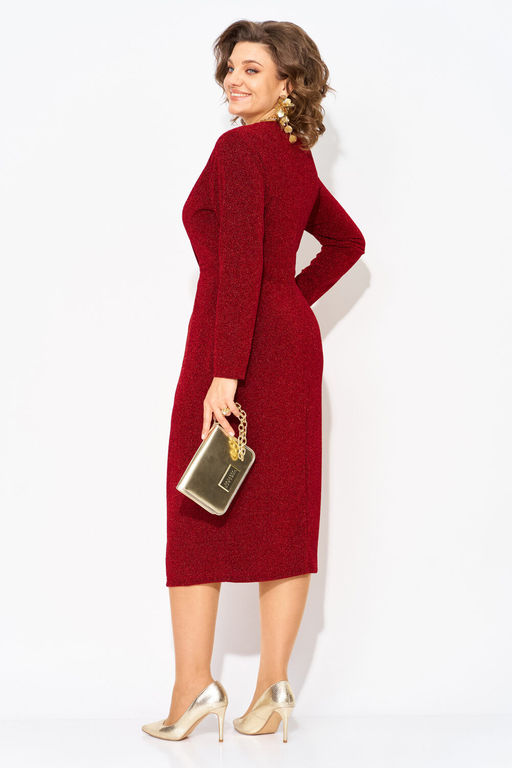 Платье Liliana 1497 красный фото 3