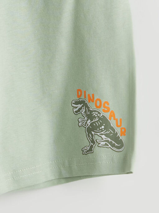 Beli Lastikli Erkek ?ocuk Pijama ?ort 2li