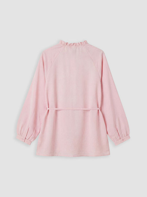 ?izgili Oversize Kad?n G?mlek Tunik