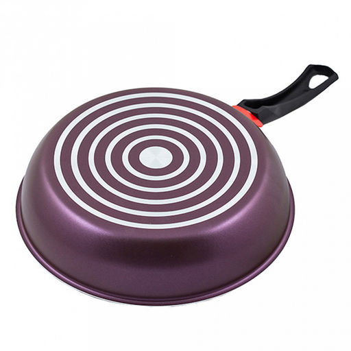"Violet" Сковорода с антипригарным покрытием д24см, h5,5см, s1,8мм, бакелитовая ручка (Россия)