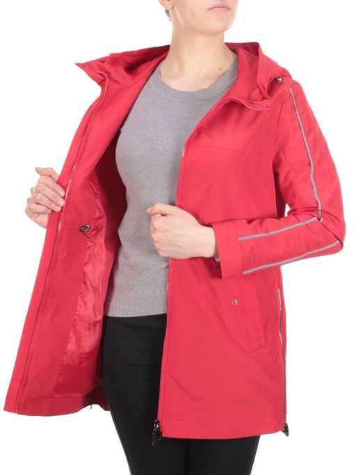 FY-262 RED Ветровка женская COSEEMI (65% хлопок, 35% полиэстер) - Фабричный китай фото 9