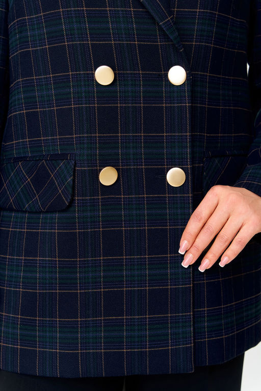 Жакет ДаЛи 3536.1 синяя клетка