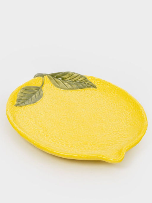 Блюдо, 25х18 см, фарфор P, овальное, желтое, Лимон, Lemon - Anna lafarg фото 9