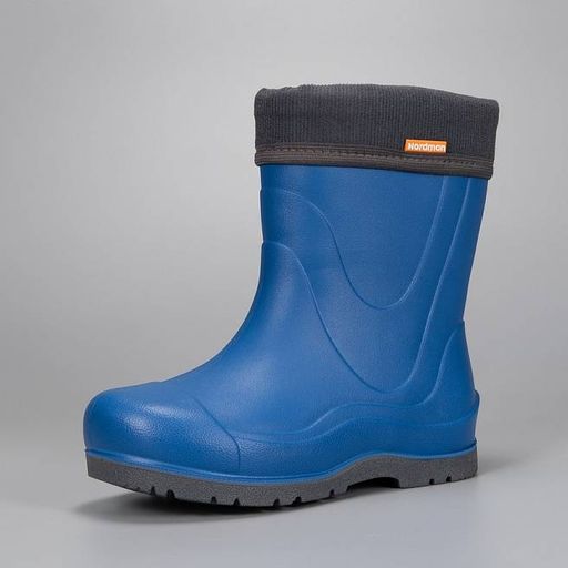 Сапоги детские Nordman Rocket без флисового утеплителя черные  фото 7