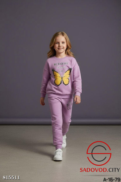 Костюм для девочки с бабочкой