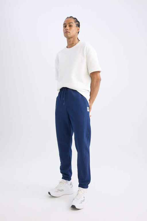 DeFactoFit NBA Los Angeles Lakers Стандартный крой с эластичной резинкой на талии и кружевными толстыми длинными спортивными штанами для бега