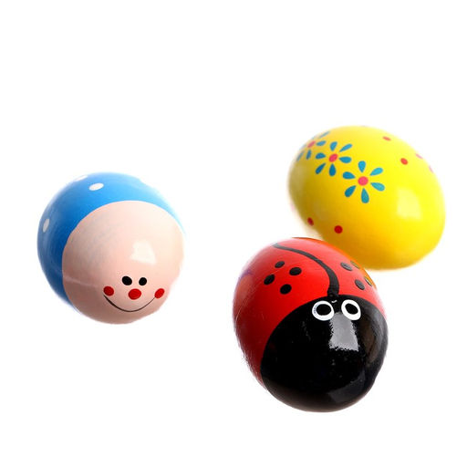 Маракас Яйцо 4,54,57 см МИКС - Simaland фото 2