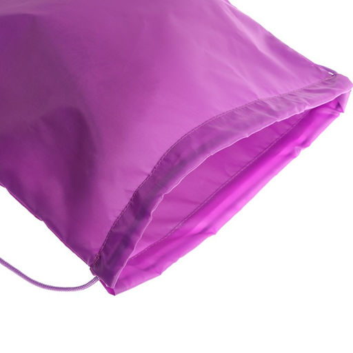 Мешок для обуви 420 х 340 мм, Стандарт СДС-1, (мягкий полиэстер, плотность 210 D), сиреневый - Calligrata фото 3