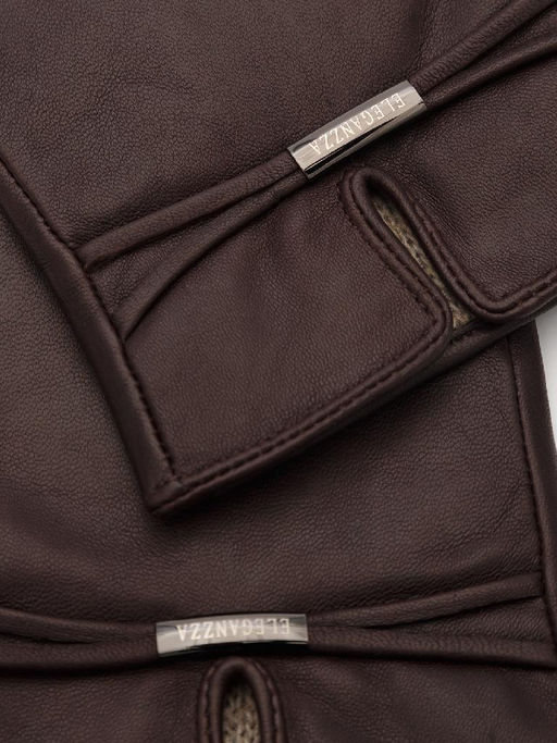 Перчатки женские 100% ш IS851 coffee - Eleganzza фото 3