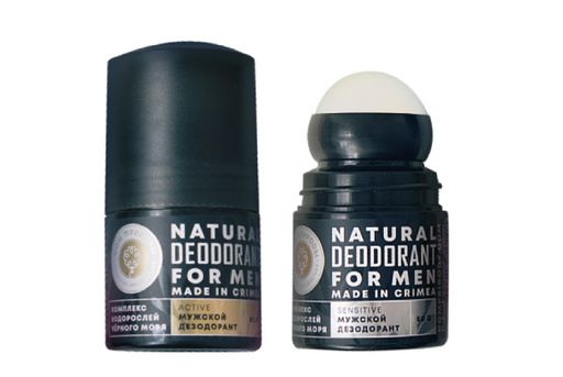 Натуральный дезодорант SENSITIVE с комплексом водорослей Черного моря - Мануфактура дом природы фото 2