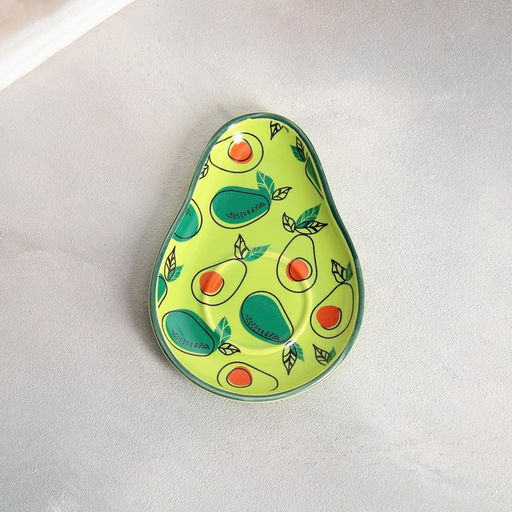 Чайная пара керамическая Persea: кружка 100 мл, блюдце 14×10 см