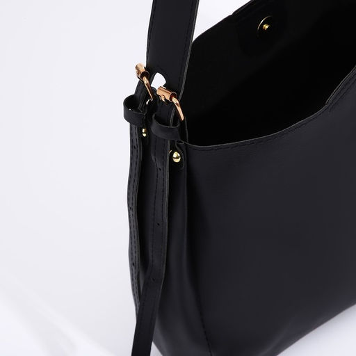 Сумка-тоут на магните, цвет чёрный - Simaland фото 9