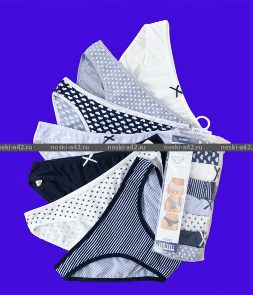 Цена за 7 шт. Трусы женские DOMINANT Турция Неделька - 7 шт. арт. 37000-2 M (44)  фото 2