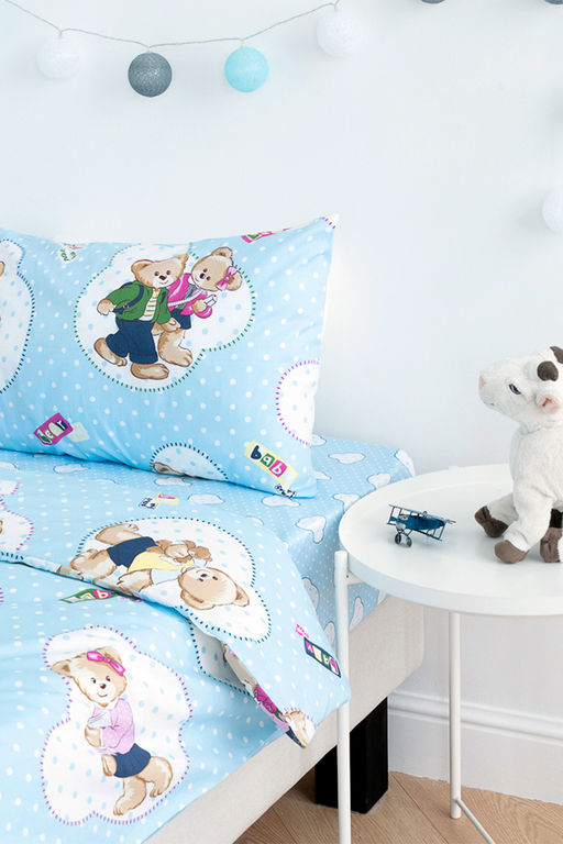 КПБ Сатин Bеселые мишки