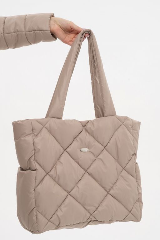 Сумка из стеганой плащевой ткани на синтепухе - А+б коллекция фото 5