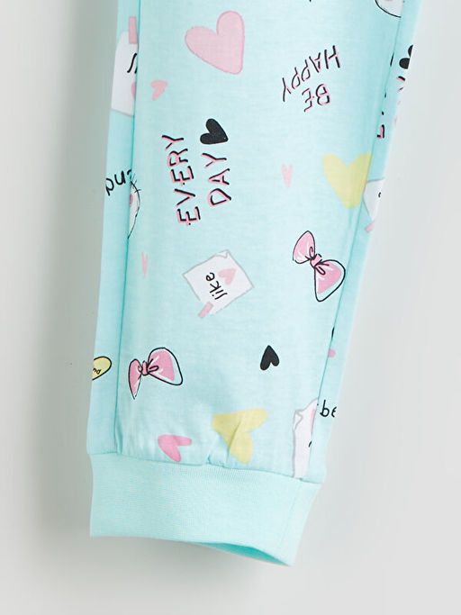 Beli Lastikli K?z ?ocuk Pijama Alt