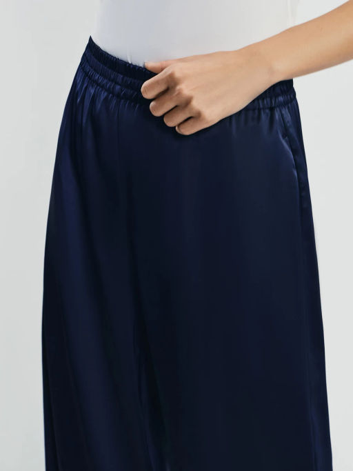 Атласные широкие брюки / Zarina