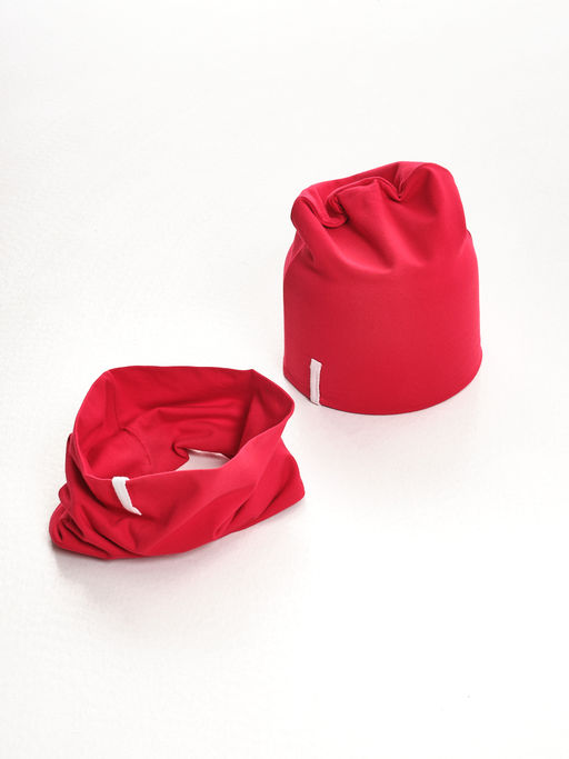 Комплект (шапка+снуд) UD 3017 коралловый - Mini maxi фото 5