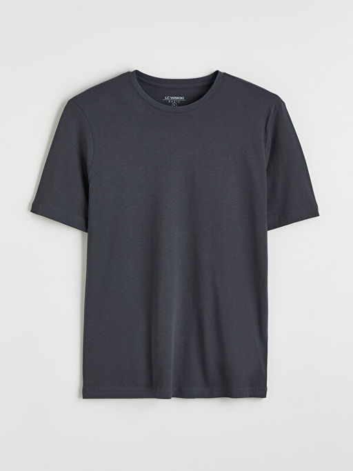 Bisiklet Yaka Penye Erkek Ti??rt