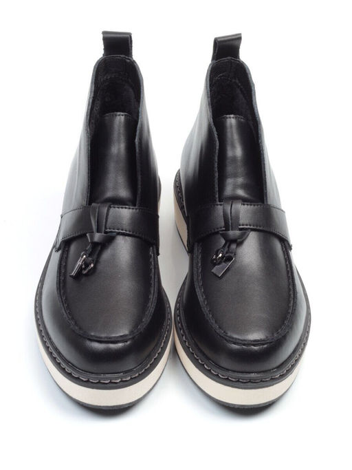 01-5172-1 Ботинки демисезонные (натуральная кожа, байка) - Фабричный китай фото 12