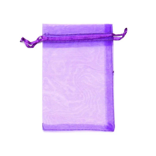 Мешочки из органзы (17*23см) №352 000801-5E, Сиреневый *10