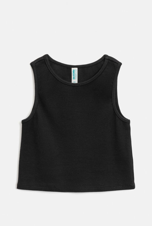 Майка-топ детский для девочек Anis_top черный - Acoola фото 2