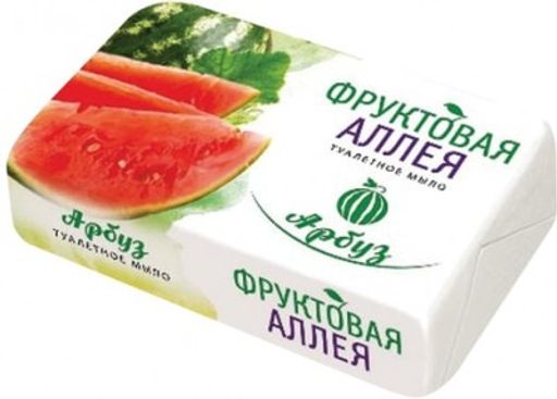 ФРУКТОВАЯ АЛЛЕЯ мыло 90гр Арбуз (К-233-2/К-524-2)