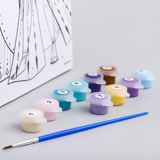 Картина по номерам, 20 х 30 см Анна и Эльза, Холодное сердце - Disney фото 3