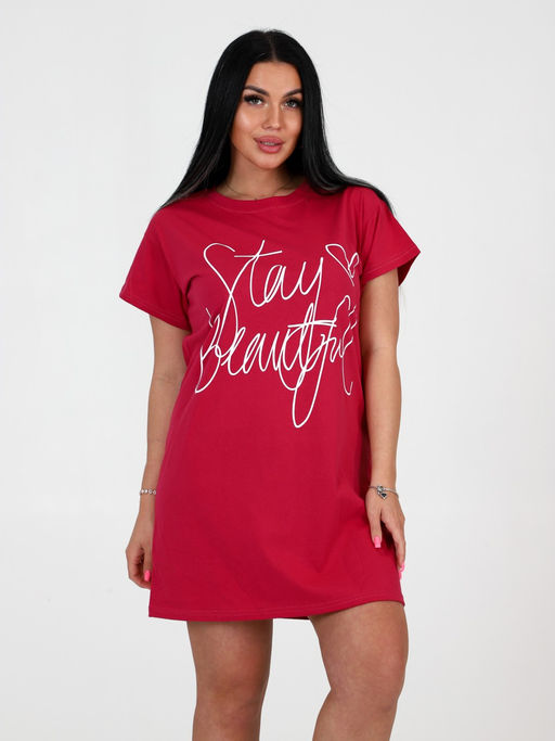 Т-29 ТУНИКА ЖЕНСКАЯ (Малиновый) - А-дина фото 3