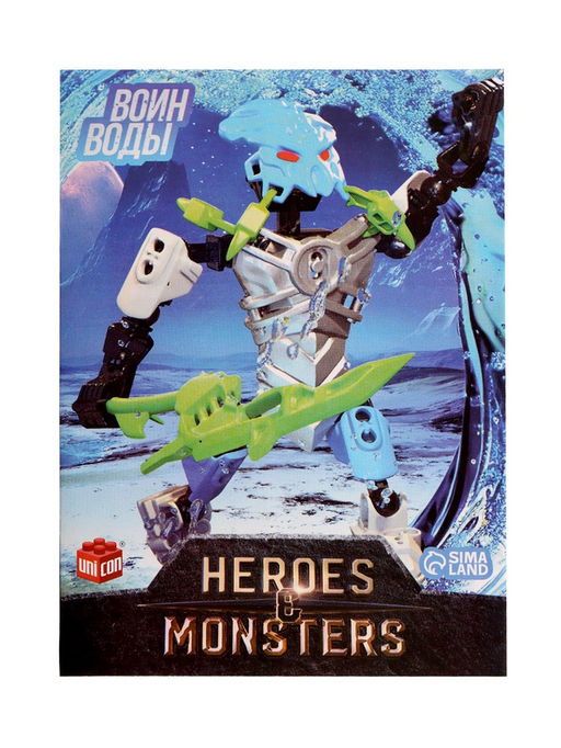 Конструктор-робот «Воин Духа», 21 деталь