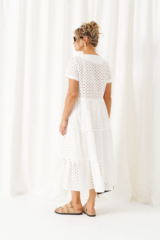 Платье Beautiful Free 6462 белый