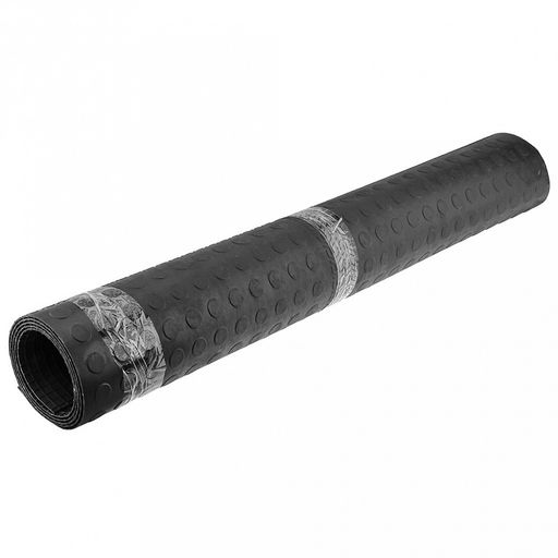 Коврик-дорожка рулонный "Монетка" 1х10м, s3,5мм, ПВХ, черный, "BrizGard" (Россия)