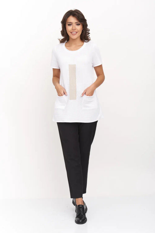 ЗЛАТА Джемпер М 3242/белый