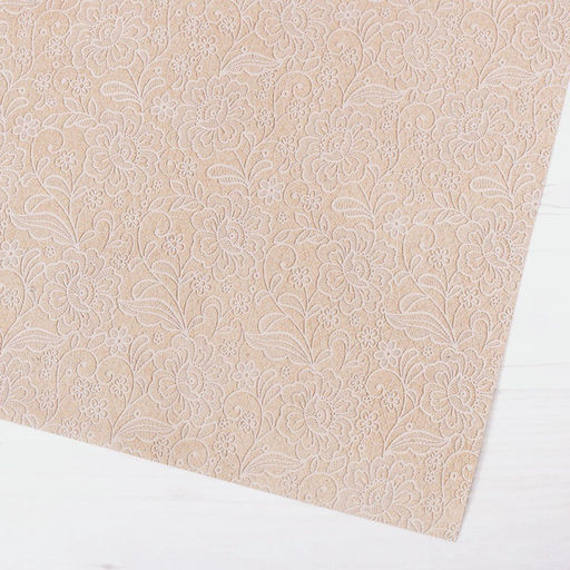 Цена за 10 шт. Бумага упаковочная крафтовая «Нежное кружево», 50 х 70 см